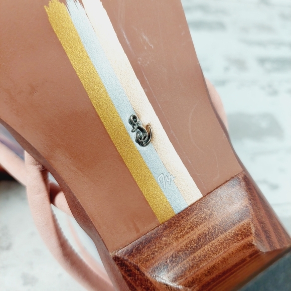 New Sam Edelman Womens Dia Leather Ankle Strap Heels i829 - Picture 10 of 12